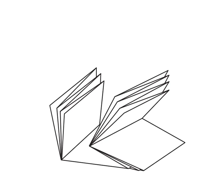 6 buckles + 4 buckles paper fold diagram