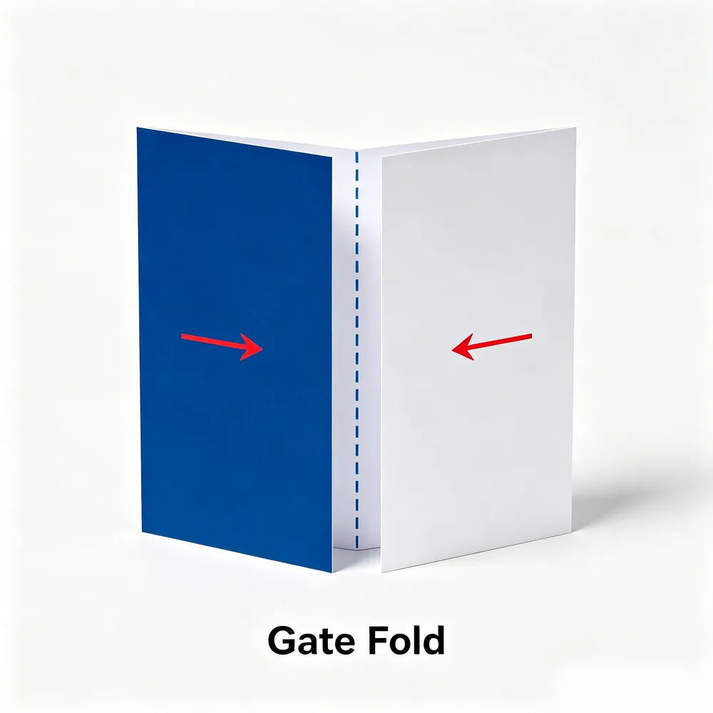 Gate fold diagram